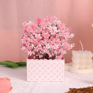 3D Pop Up Greeting Card Floral All Occasion Birthday Thank You Mom Cherry Blssom